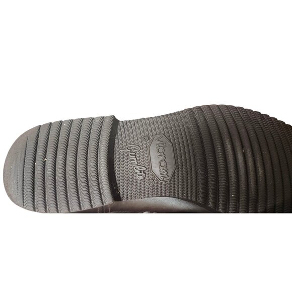 Gravati Mens Brown Leather Shearling Boots Size 9 Fur Lined Warm Winter Mid Calf - Picture 14 of 16